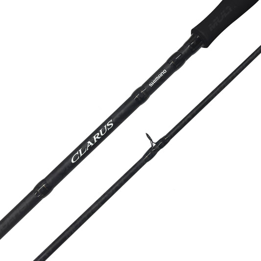 Caña de Pesca Shimano Clarus Black Spinning 2.70m, 15-45g, Grafito Alta Sensibilidad