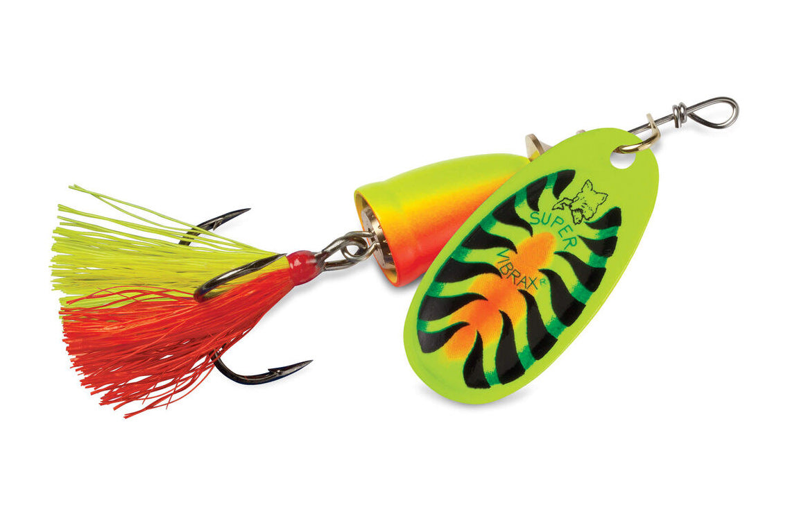 Señuelo Giratorio Blue Fox Vibrax Original Foxtail para Pesca de Depredadores