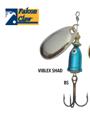 Falcon Claw Señuelo Spinner Viblex Shad