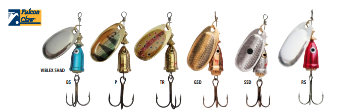 Falcon Claw Señuelo Spinner Viblex Shad