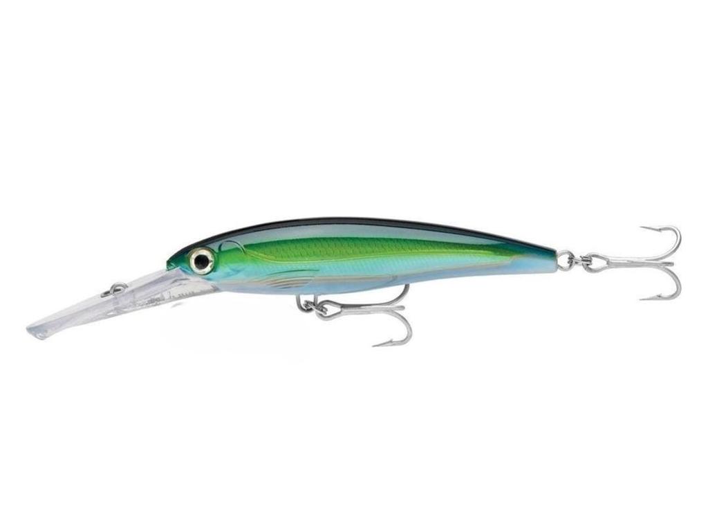 Señuelo Rapala X-Rap Magnum Pesca Extrema: Profundidad 9m, Velocidad 13 Nudos, Patrones Realistas