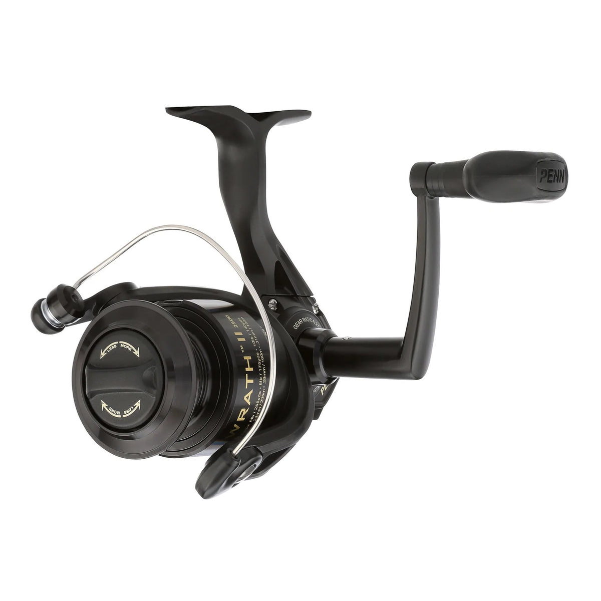 Penn Wrath II Carrete Spinning 2+1 Rodamientos