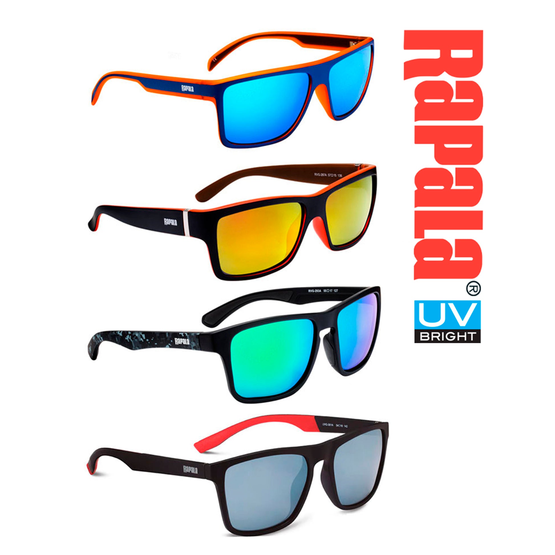 Lentes de Sol Rapala Urban UVG Polarizados Anti-Arañazos UV Protección Total