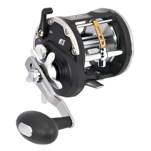 Carrete Okuma Convector CV 55L de Trolling, Potente, Duradero, Mano Derecha