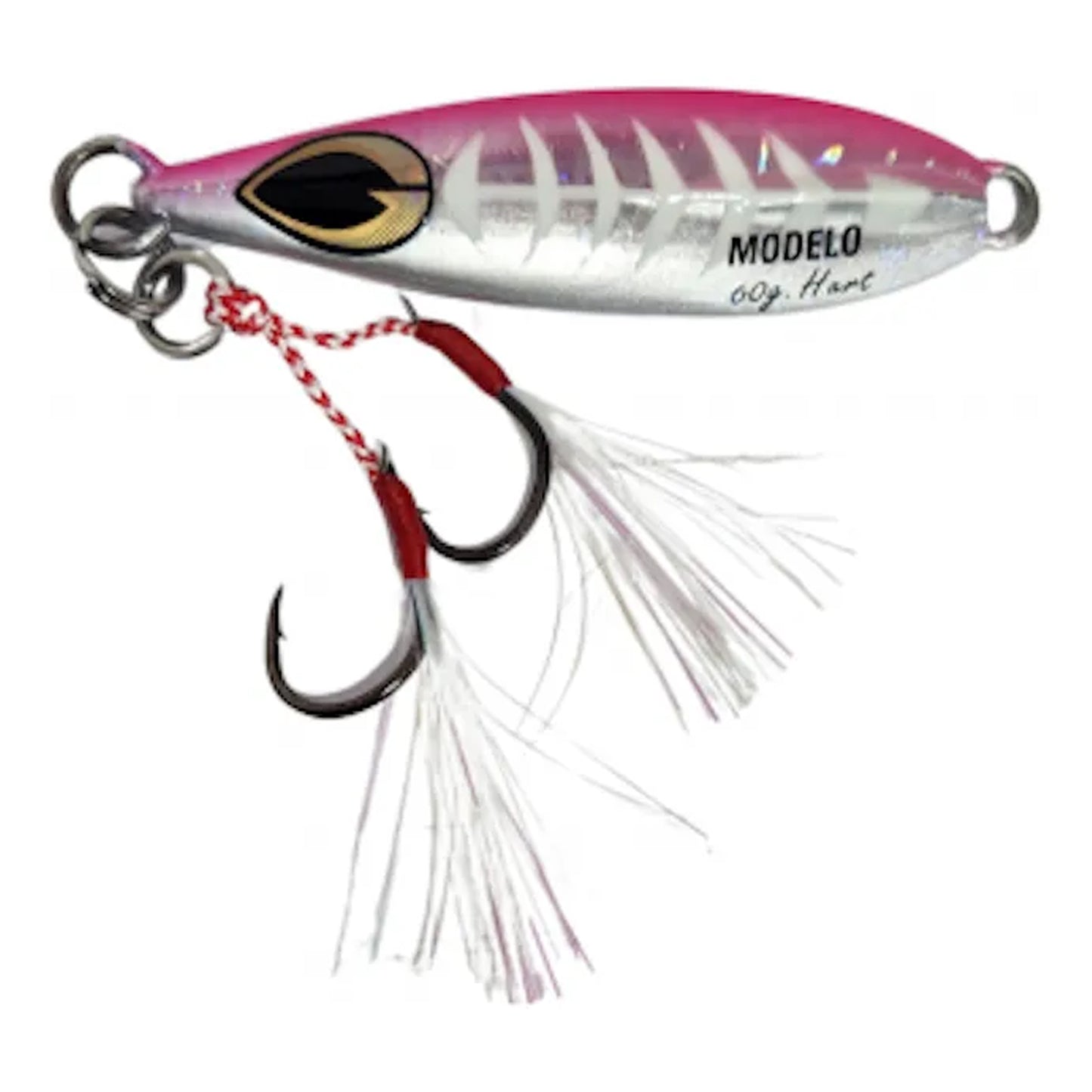 Señuelo De Pesca Hart Modelo 2 Ganchos 6.5cm 60g  ( 5 Unidades )