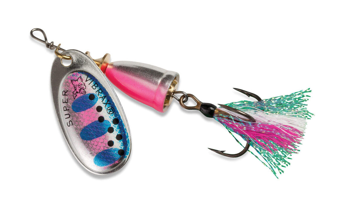 Señuelo Giratorio Blue Fox Vibrax Original Foxtail para Pesca de Depredadores